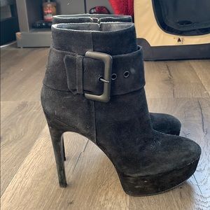 Via Spiga Leather Ankle Boot